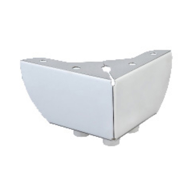 Pata de esquina de metal para muebles populares para sofá