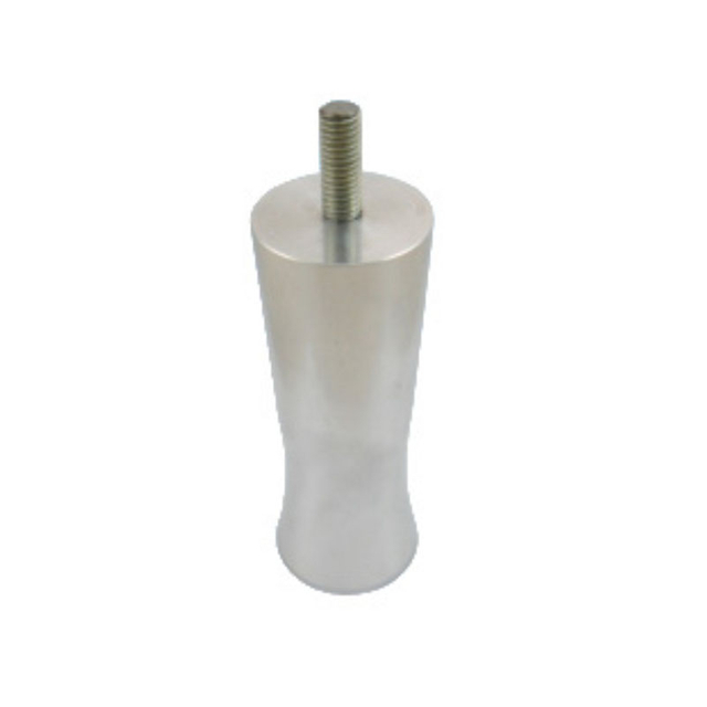 Los muebles de aluminio de D44.5mm H110mm parten la pierna del metal para el sofá