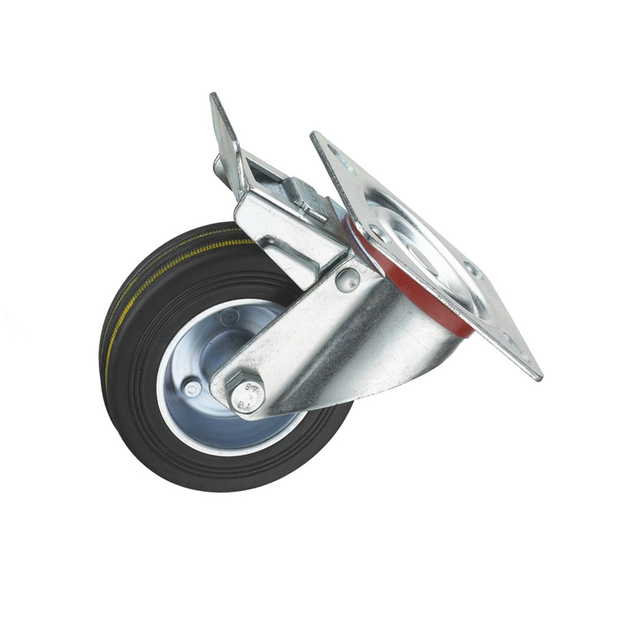 Romper acero con rueda de plástico para muebles