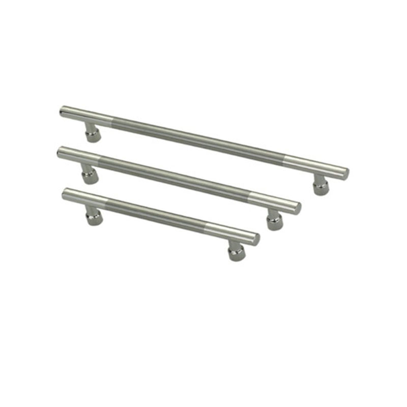 Manija sólida del gabinete de la manija de los muebles de la barra de T del acero inoxidable