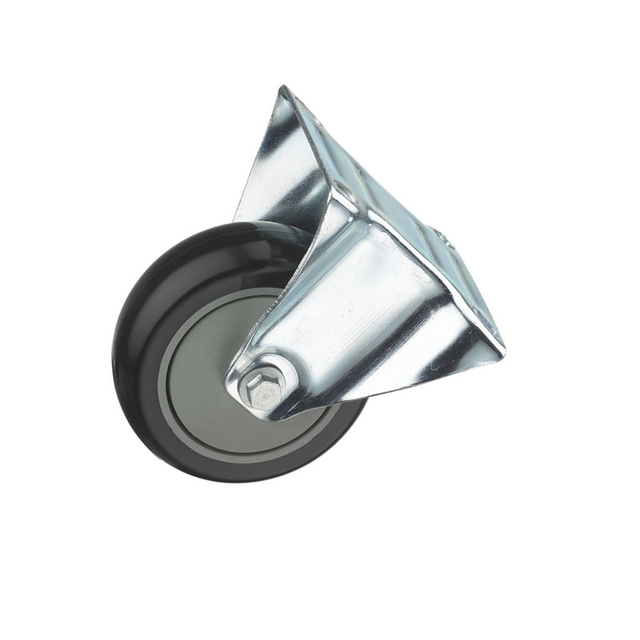 Venta caliente rueda de plástico para carro médico