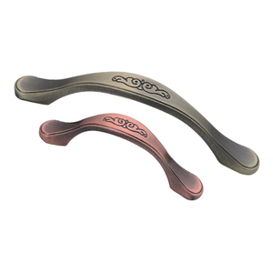 Venta al por mayor Hardware de aleación de zinc 96 mm 128 mm Manija Muebles Hardware Tirador Manija de acero inoxidable
