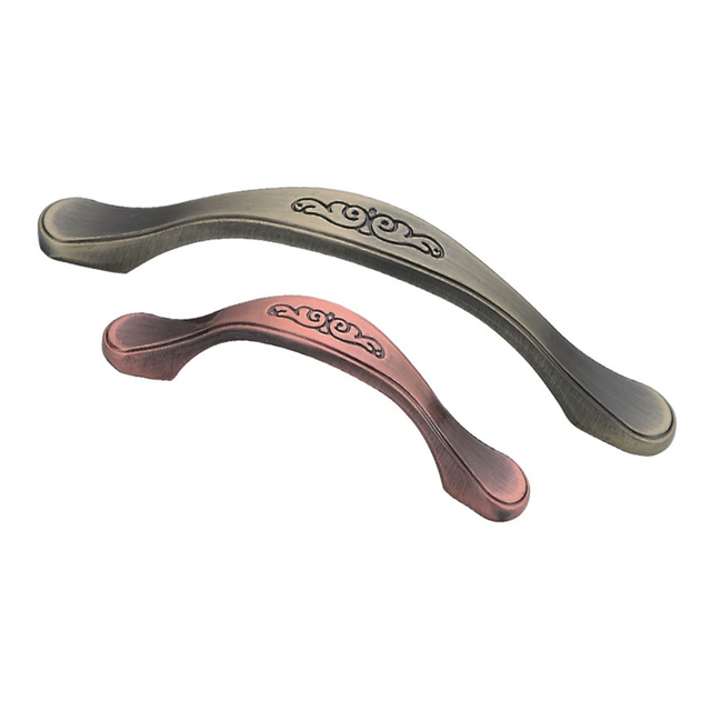 Venta al por mayor Hardware de aleación de zinc 96 mm 128 mm Manija Muebles Hardware Tirador Manija de acero inoxidable