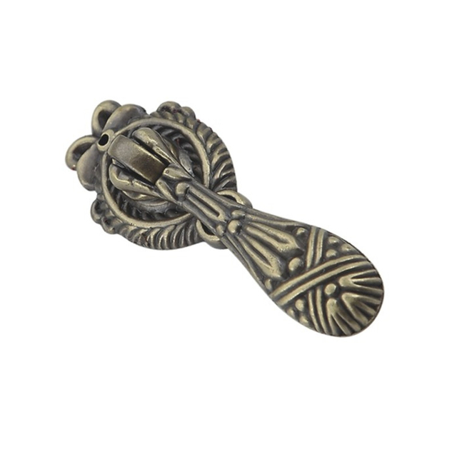 Herrajes para muebles de buena calidad, aleación de zinc antigua, manija de gabinete de cobre antiguo de latón antiguo