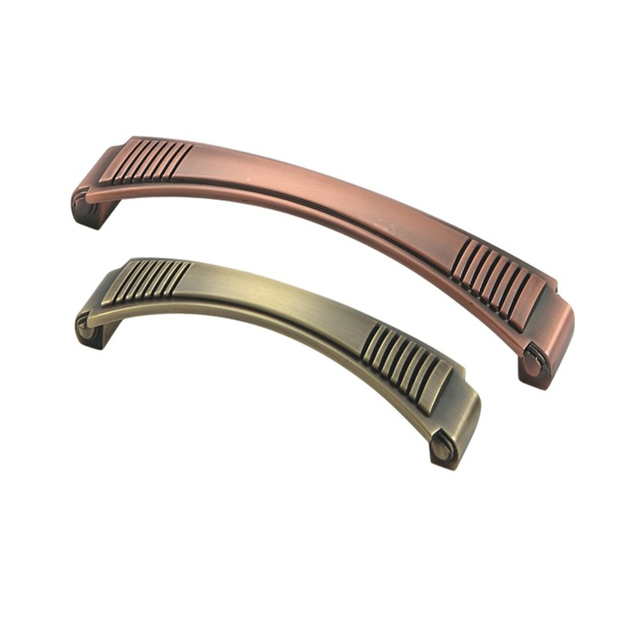 Manija de arco de aleación de Zinc de alta calidad, 96mm, 128mm, tirador de armario, herrajes para muebles, manija de tocador