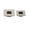 Gran oferta, manija cuadrada para gabinete de aleación de Zinc de 40x40mm, manija para cajón, manija para muebles