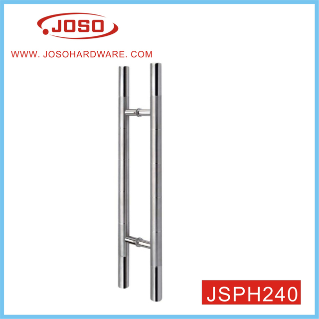Tirador de muebles de tubo redondo para puerta exterior