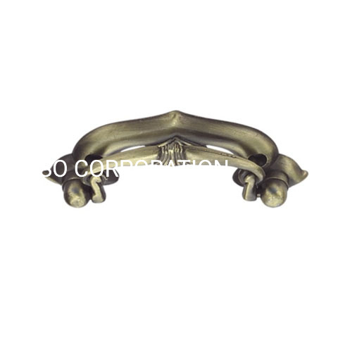 Manija de aleación de zinc de 60 mm, accesorios para puertas, manija clásica, herrajes para el hogar, manija para cajón