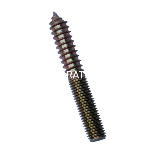 Hardware de los muebles del perno de la suspensión del perno prisionero de la longitud 64.5m m del metal M10