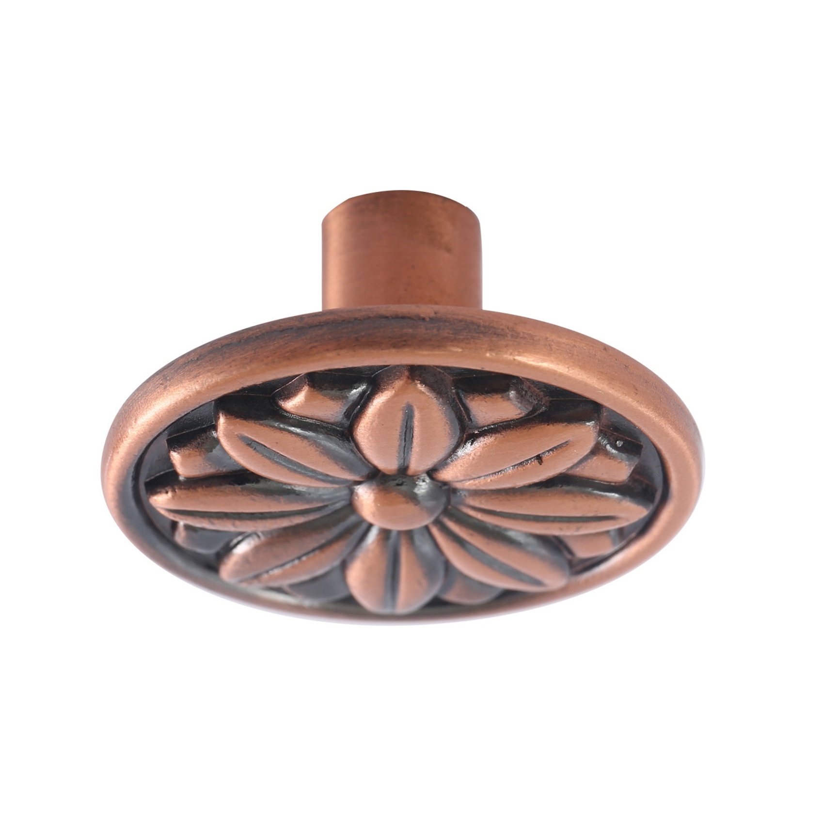 Piezas de muebles Accesorios para muebles Perilla con acabado de latón antiguo para gabinete Muebles para el hogar