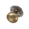 Tirador de seta clásico dorado, tirador de manija de 30mm, perilla de cajón