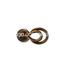 Tirador de cajón de latón antiguo, mango pequeño para muebles, aleación de zinc, 48mm, 105mm