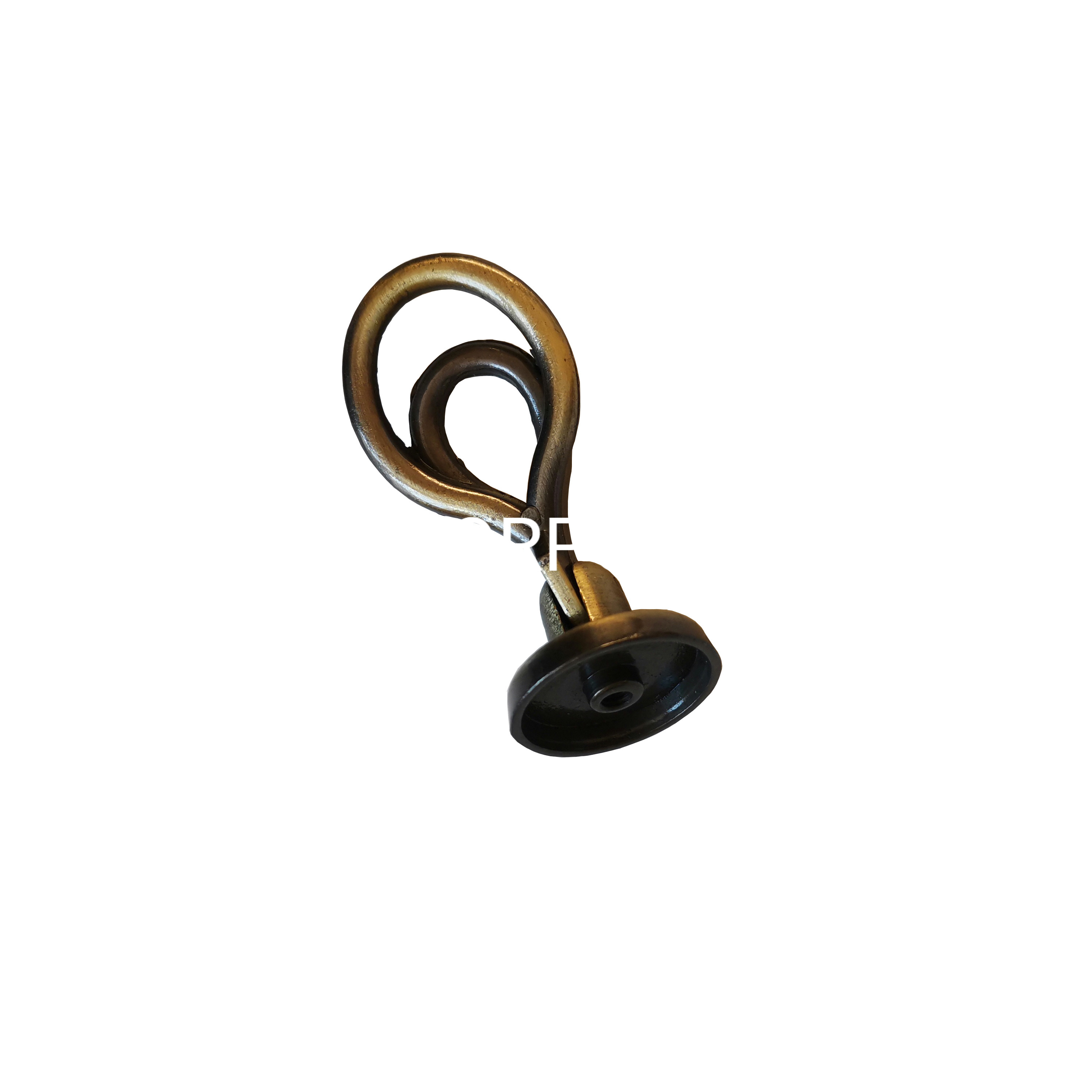 Tirador de cajón de latón antiguo, mango pequeño para muebles, aleación de zinc, 48mm, 105mm