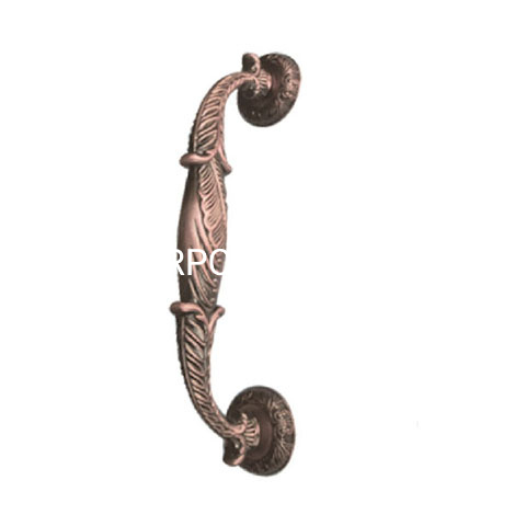 Manija de puerta elegante de aleación de zinc de moda, manija de puerta de oficina, manija de dormitorio, 300mm