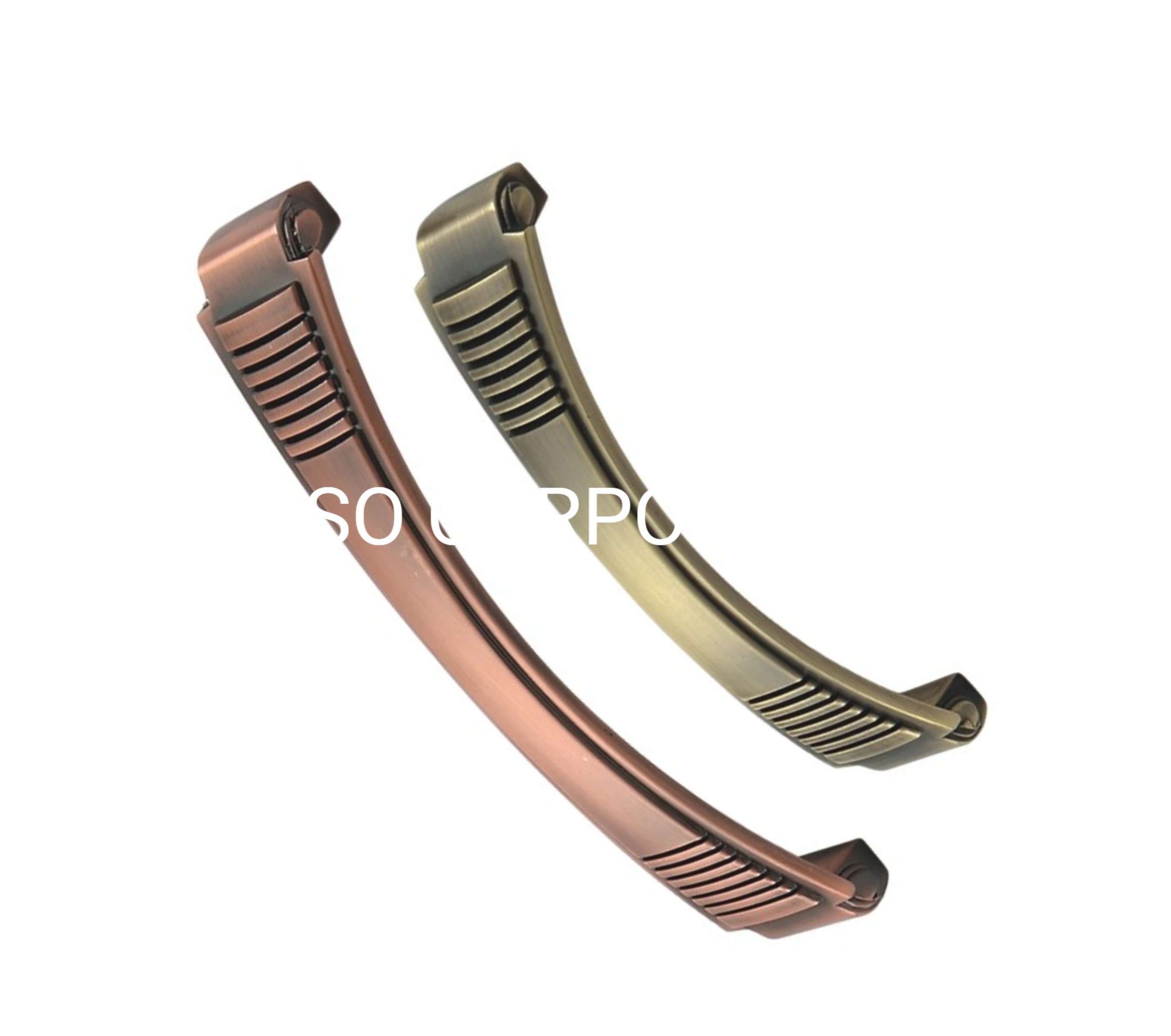 Manija de arco de aleación de Zinc de alta calidad, 96mm, 128mm, tirador de armario, herrajes para muebles, manija de tocador