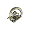 Manija de anillo de aleación de zinc, perilla de pecho de 40mm, manija de cocina, manija de gabinete