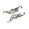 Manija de puerta de aleación de zinc delicada de estilo europeo, manija de armario, manija de muebles, 64mm