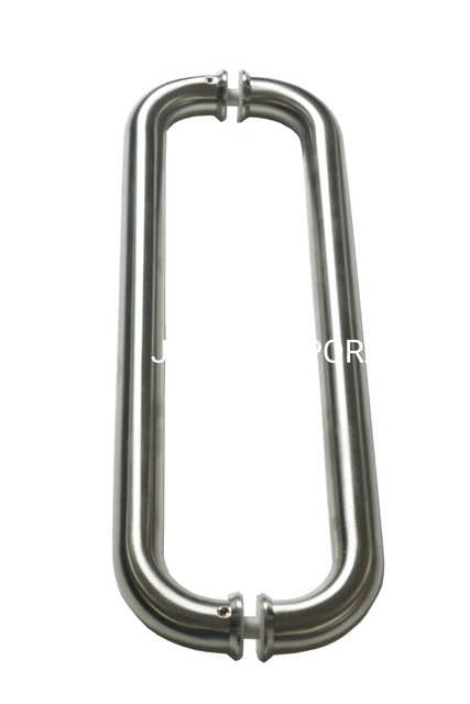 Manija de puerta de vidrio tubular personalizada, manija de metal de grado, manija de puerta de oficina