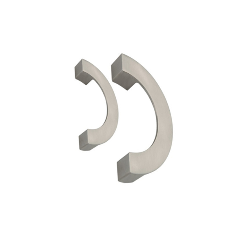 Manija del cajón de la manija de los muebles del semicírculo de la aleación del cinc de la moda 64m m