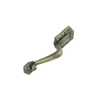 Manija de puerta de manija de muebles de cobre antiguo de aleación de zinc 200 mm 280 mm