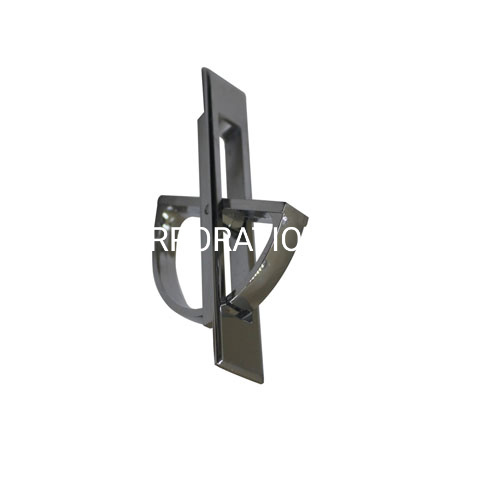 Manija oculta de metal para muebles, manija de cama Hanlde, manija de tatami, suministro de fábrica