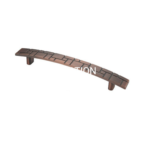 Manija del pecho de la manija cuadrada del latón antiguo 96m m 128m m 160m m de la aleación del cinc