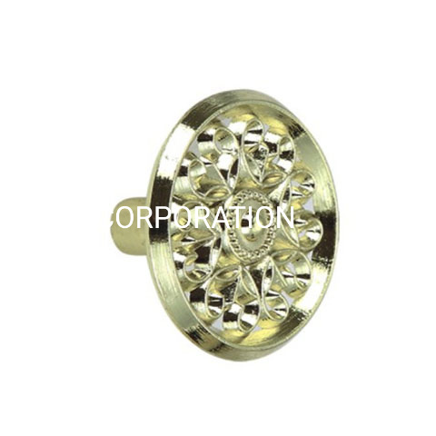 Manija del armario de la manija del cajón de 38 mm de oro del estilo vintage de la moda