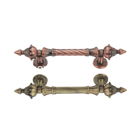 Manija de puerta europea de la oficina de la manija del tirón de los muebles de la aleación 280m m del cinc del estilo