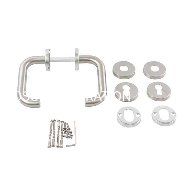 Hardware de la puerta de los accesorios de la puerta de la manija de la puerta de la palanca de los muebles del acero inoxidable 304 140m m