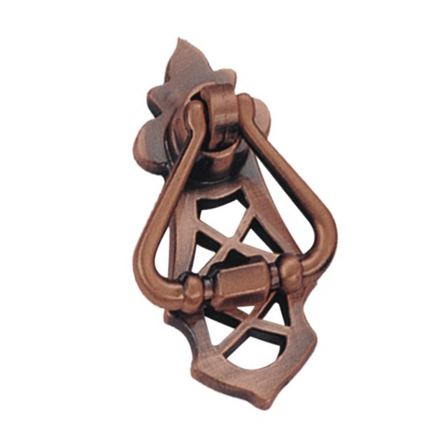 Gran oferta de muebles antiguos de cobre, mango pequeño, accesorios para muebles, Hardware para muebles