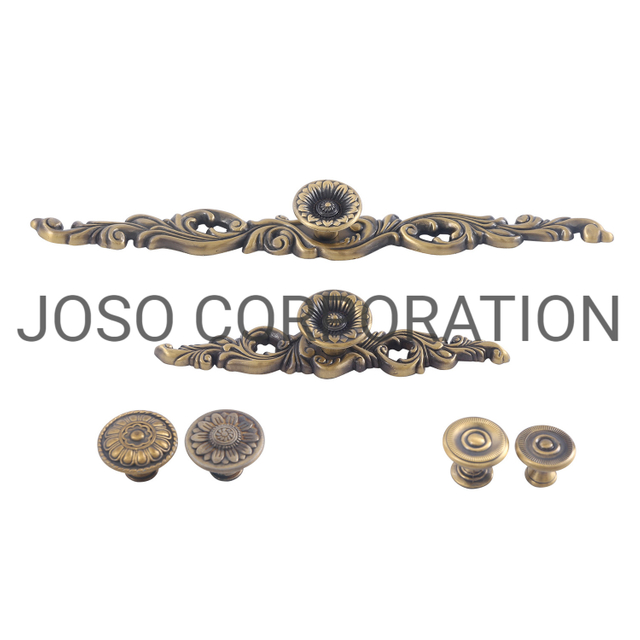 Perilla decorativa con acabado de latón antiguo, perilla de estilo Retro, manija pequeña, piezas de muebles, accesorios para muebles, perilla de gabinete