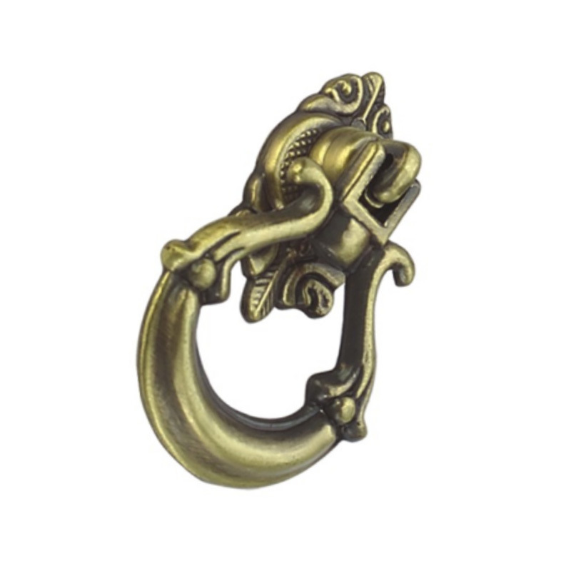 Manija de puerta clásica de aleación de zinc de 33 mm Manija de oficina Manija de cajón