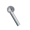 Manija de cocina sólida de acero satinado 304 con manija de palanca de puerta de 130 mm