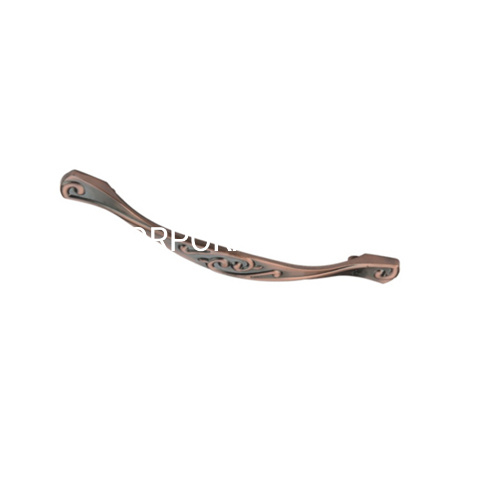 Tirador de muebles creativo de aleación de zinc, 96mm, 128mm, tirador de tocador, tirador de cajón