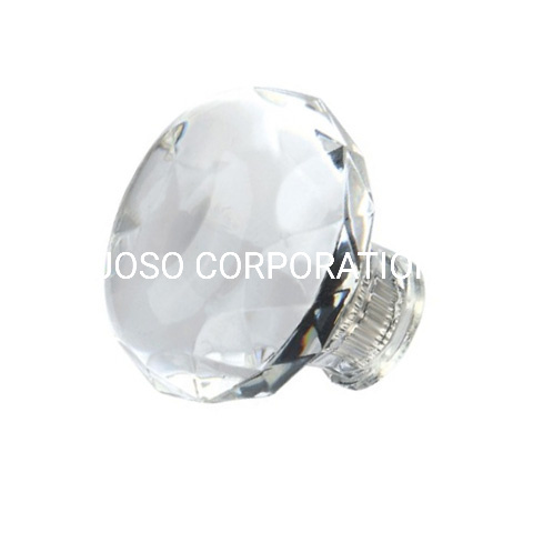 Perilla de cristal para gabinete, manija para muebles, perilla para armario, perilla de cocina