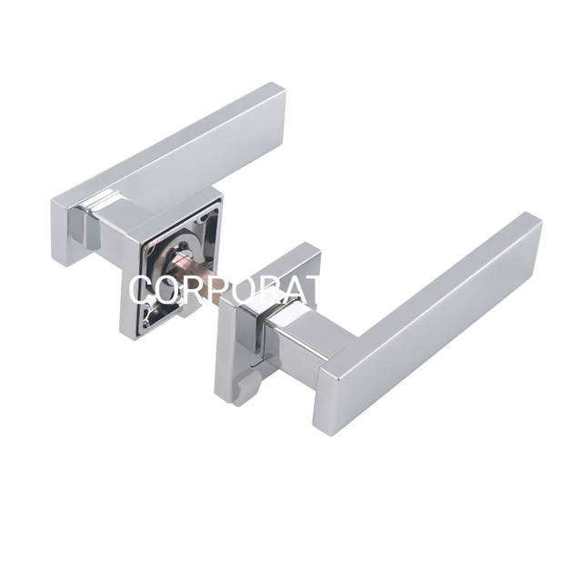 Manija de palanca de muebles para el hogar, manija de puerta de oficina, manija de metal, suministro de fábrica