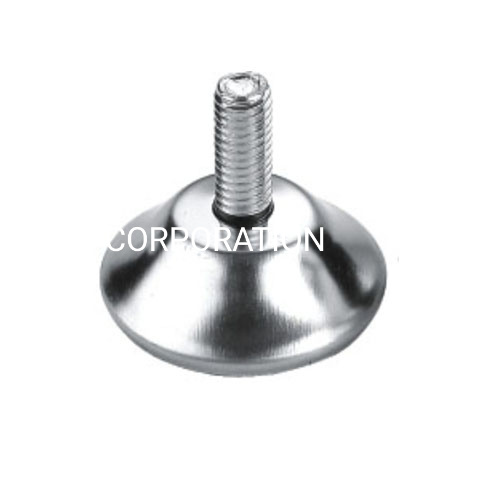 Tornillo ajustable de la pierna de los muebles del hardware del gabinete del perno del tamaño 40m m con base metálica al por mayor