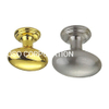 Perilla dorada para cajón de oficina, perilla de puerta con forma de seta de aleación de zinc, gran oferta, 22mm