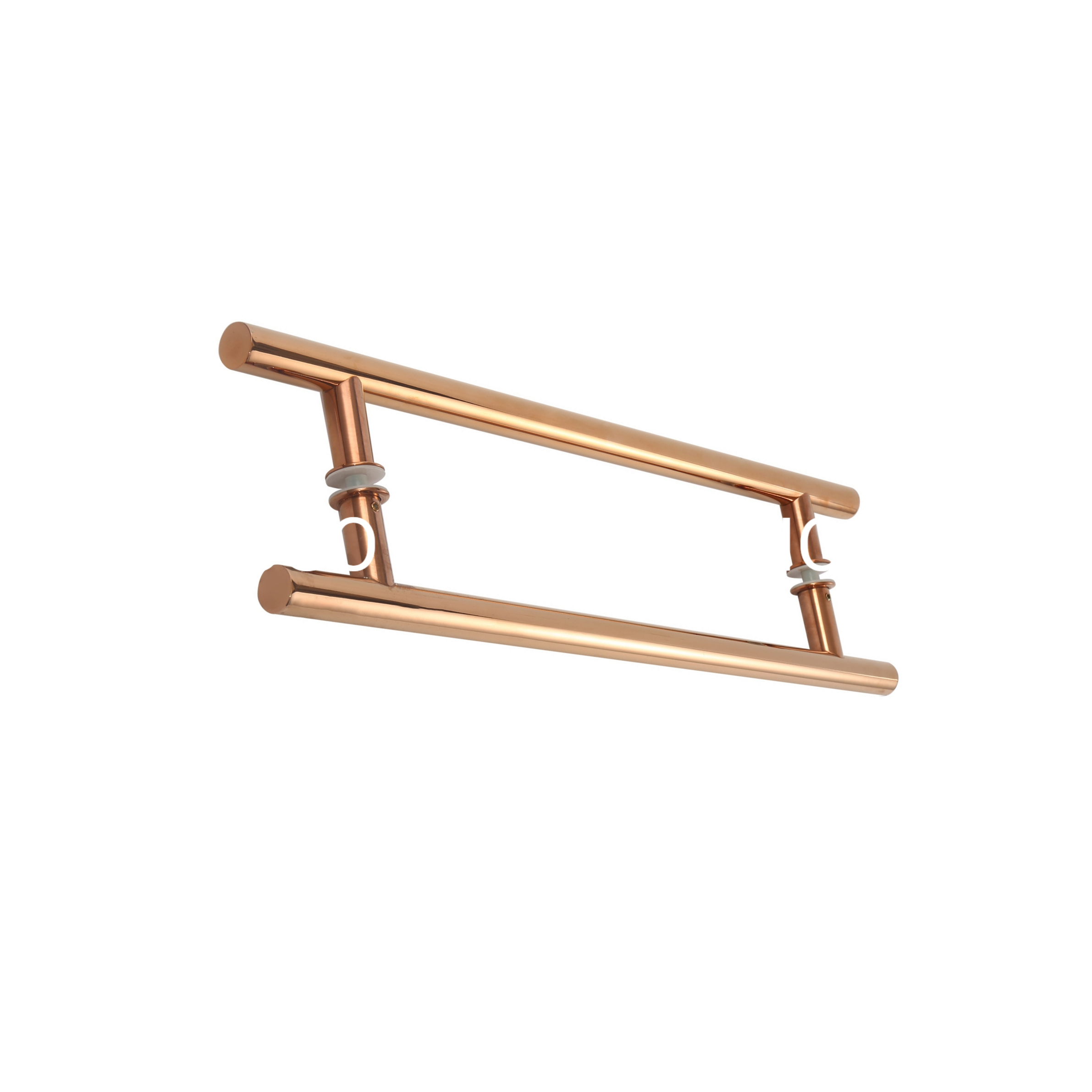 Tirador de puerta de vidrio dorado de acero inoxidable, tirador pulido para muebles Cc450, tirador de mancha, pomo de puerta