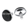 Accesorios de patas de sofá con tornillo de pata de mesa antideslizante de acero de suministro de fábrica de 37 mm