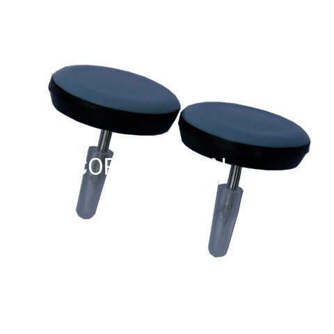 Venta al por mayor de deslizamiento de uñas de plástico, diámetro 26mm, altura 16,5mm, conector de mesa, deslizamiento de muebles