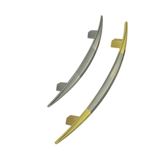 Accesorios dobles del gabinete de la manija del tirón del color de la aleación 64m m 96m m 128m m del cinc