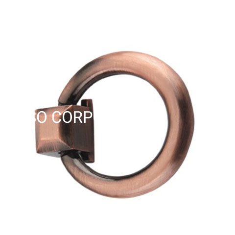 Manija del anillo del gabinete de la manija de la forma del anillo del diámetro 38m m del estilo clásico de la venta caliente