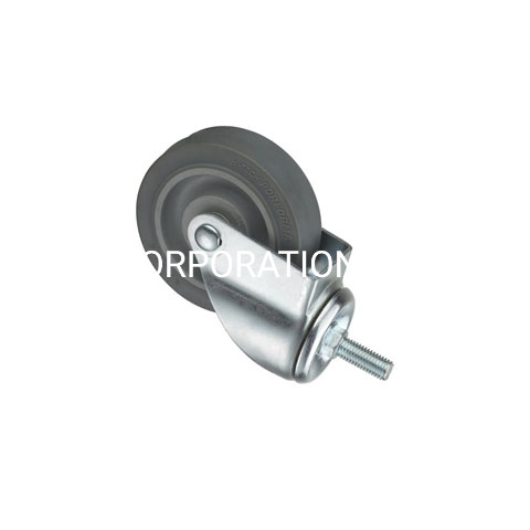 Suministro de fábrica Ruedas médicas para muebles con altura de 100 mm, 125 mm y 150 mm, acero y PP
