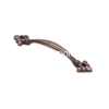 Manija de puerta de cocina con tirador de muebles de cobre antiguo clásico, suministro de fábrica, 120mm