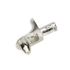 Esquina de 10,5 mm con tornillo, conector de estante de aleación de zinc, soporte para estante de guardarropa