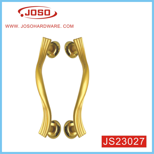 Tirador de puerta de aleación de zinc para muebles de textura elegante