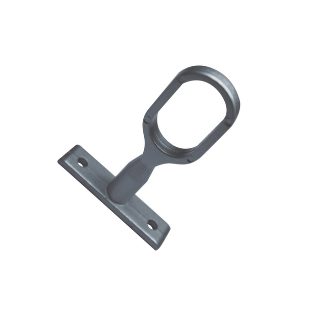 Soporte central del carril del guardarropa de la fuente de la fábrica para la barra de ropa ovalada