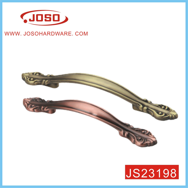 Tirador de arco de latón antiguo estilo retro para armario