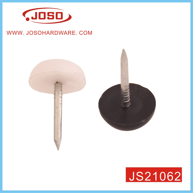 Deslizamiento de uñas de muebles de plástico popular para silla